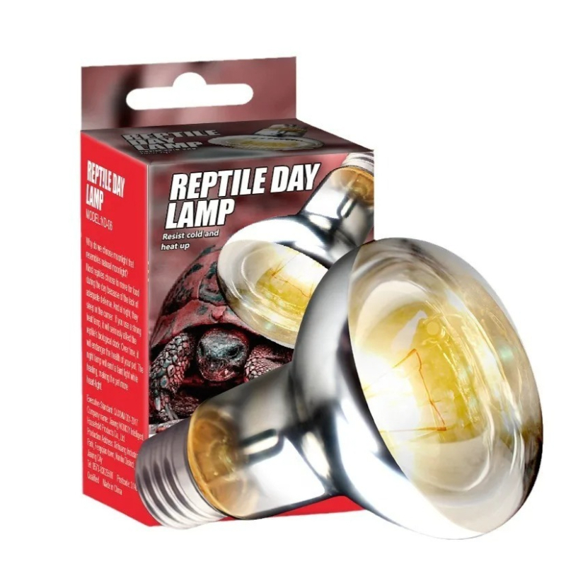 Calcium Powder Reptile - 40W/60W Reptilien-Simulationslampe für Natürliches Sonnenlicht, Heizlampe