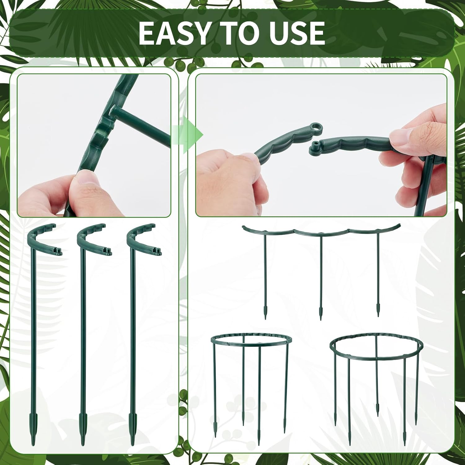 1/16 Stück Pflanzenstützstab f – Vine Climbing Plastic Bewertung und Preis