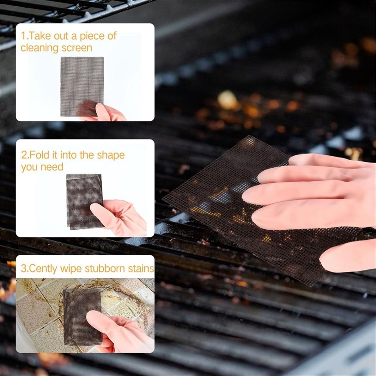 100er-Pack Grillreinigungssieb – Screen Top Mesh Bewertung und Preis
