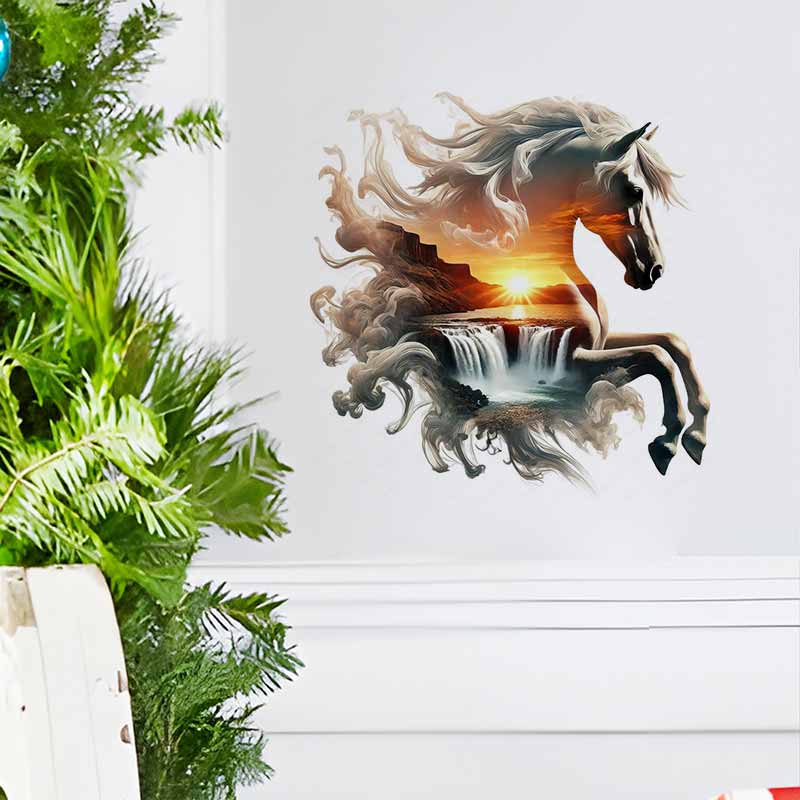 Majestätische Pferde-Natur-Auf – Pvc Panel Background Bewertung und Preis